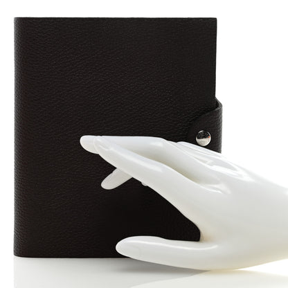 Hermes Togo Ulysse PM Agenda Cover Chocolate 2 of 6