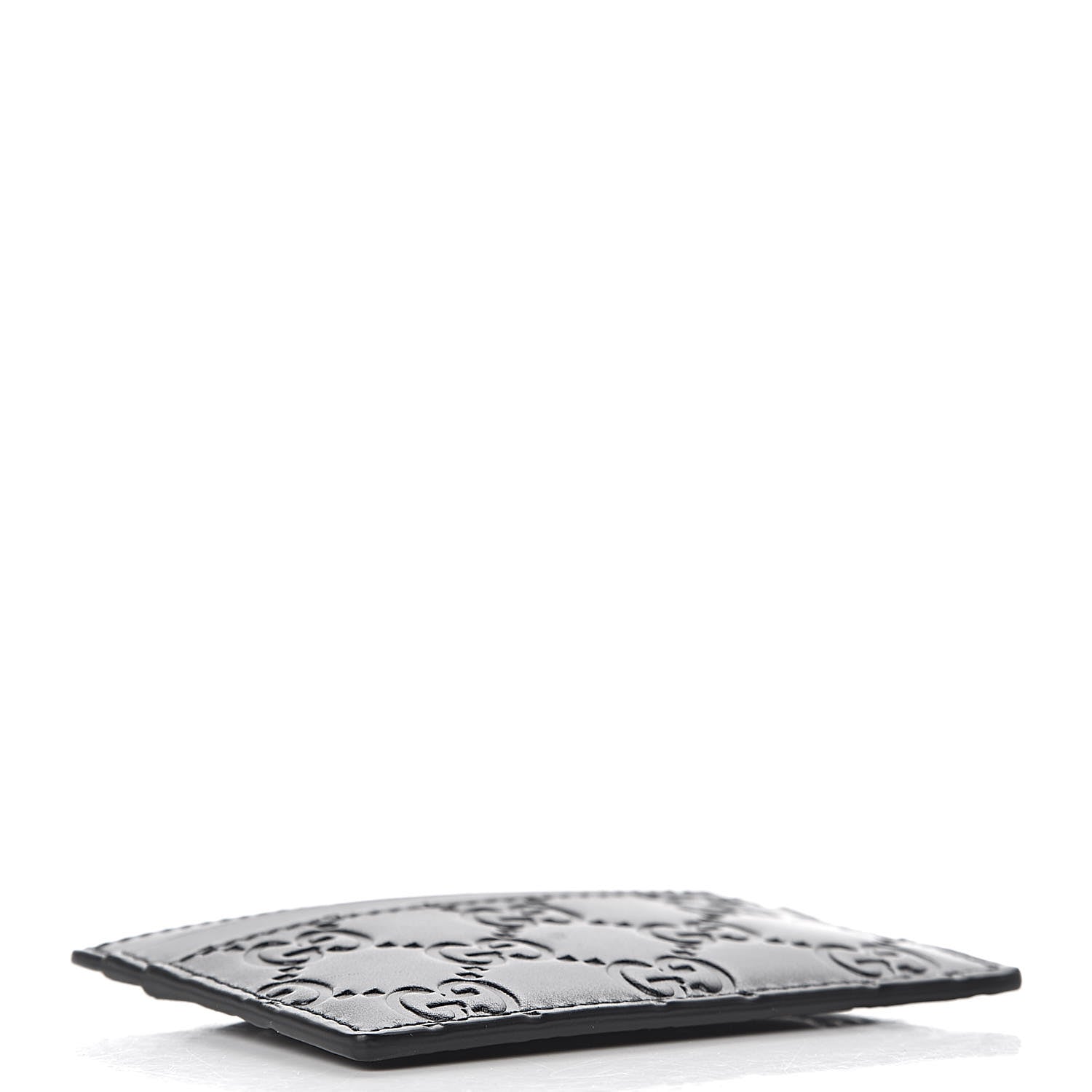 Gucci Guccissima Card Holder Black 4 of 6