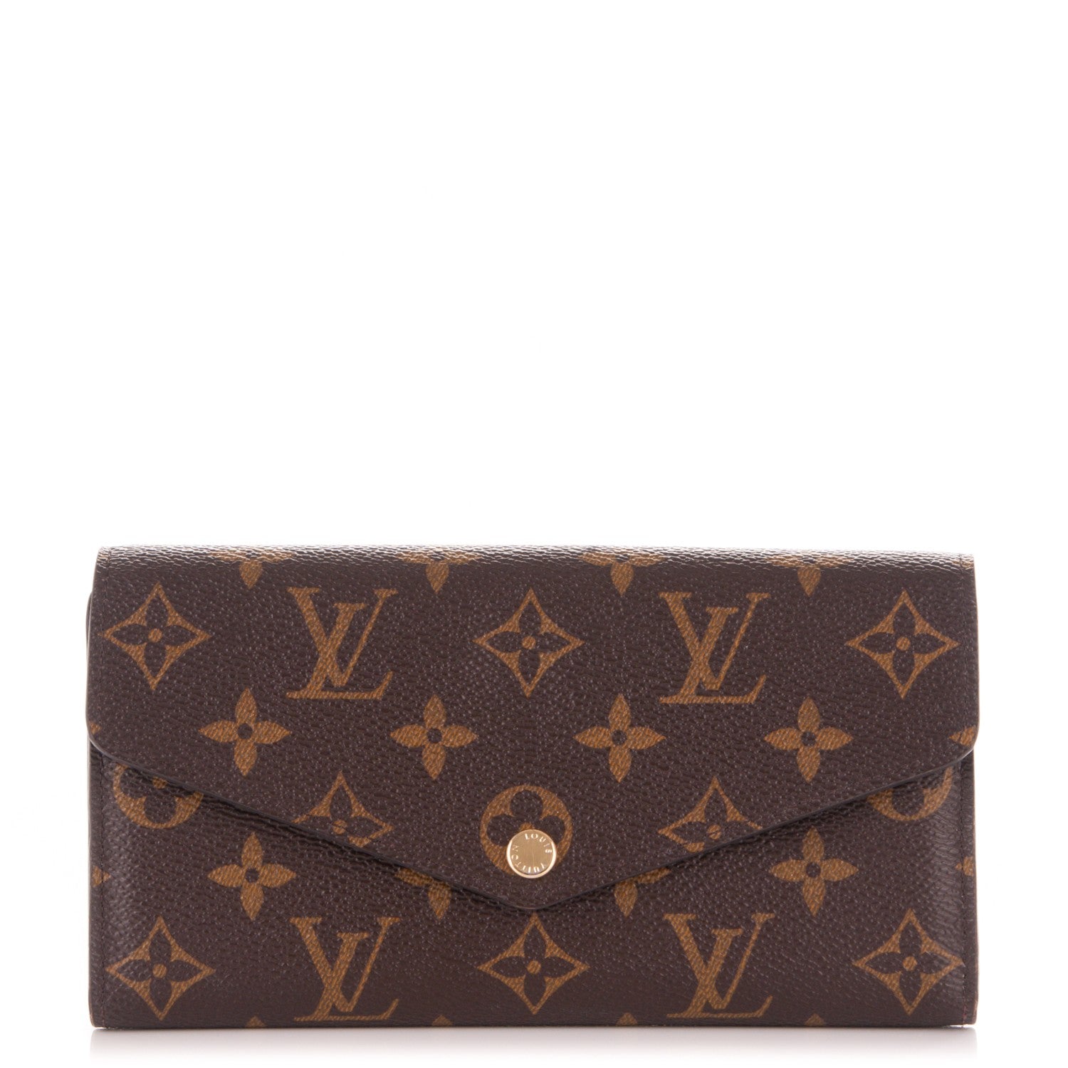 Louis Vuitton Monogram Sarah Wallet NM 1 of 6