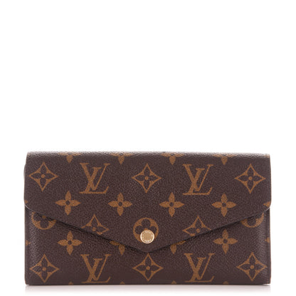Louis Vuitton Monogram Sarah Wallet NM 1 of 6