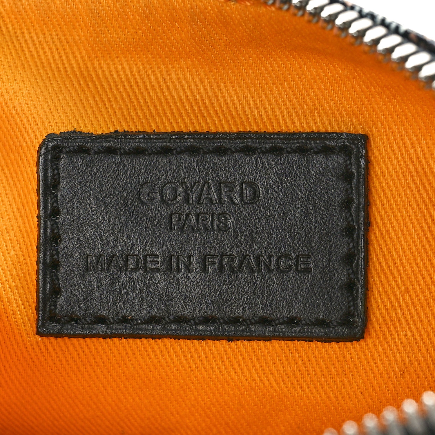 Goyard Goyardine Senat Pochette PM Black Gold 6 of 7