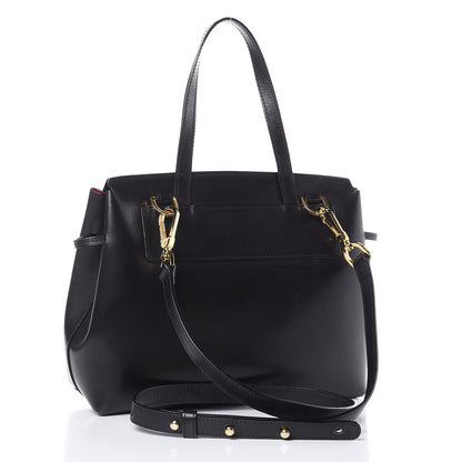 Mansur Gavriel Calfskin Mini Lady Bag Black Flamma 3 of 15