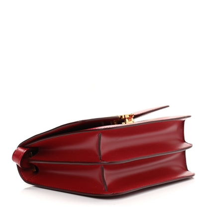 Burberry Calfskin Small TB Bag Dark Crimson 4 of 7