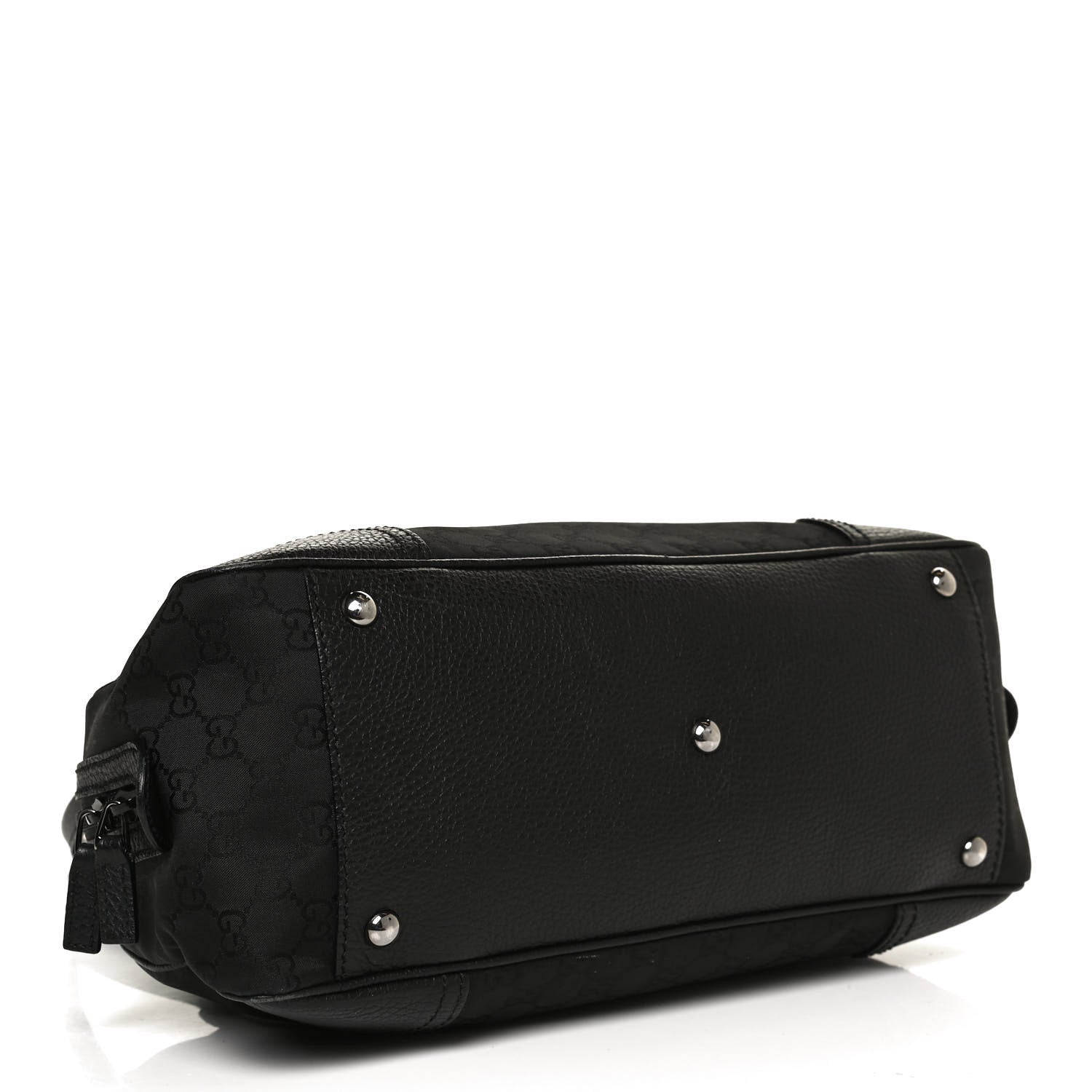 Gucci Canvas Monogram Web Princy Boston Black 4 of 11