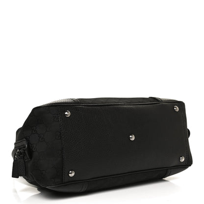 Gucci Canvas Monogram Web Princy Boston Black 4 of 11