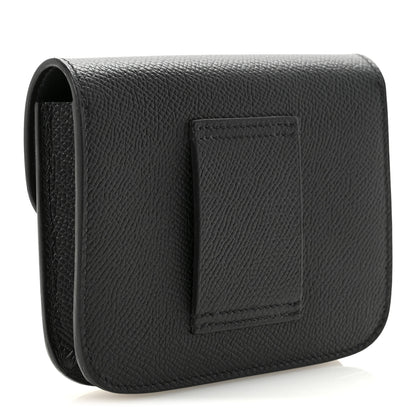 Hermes Epsom Constance Slim Wallet Black 4 of 8