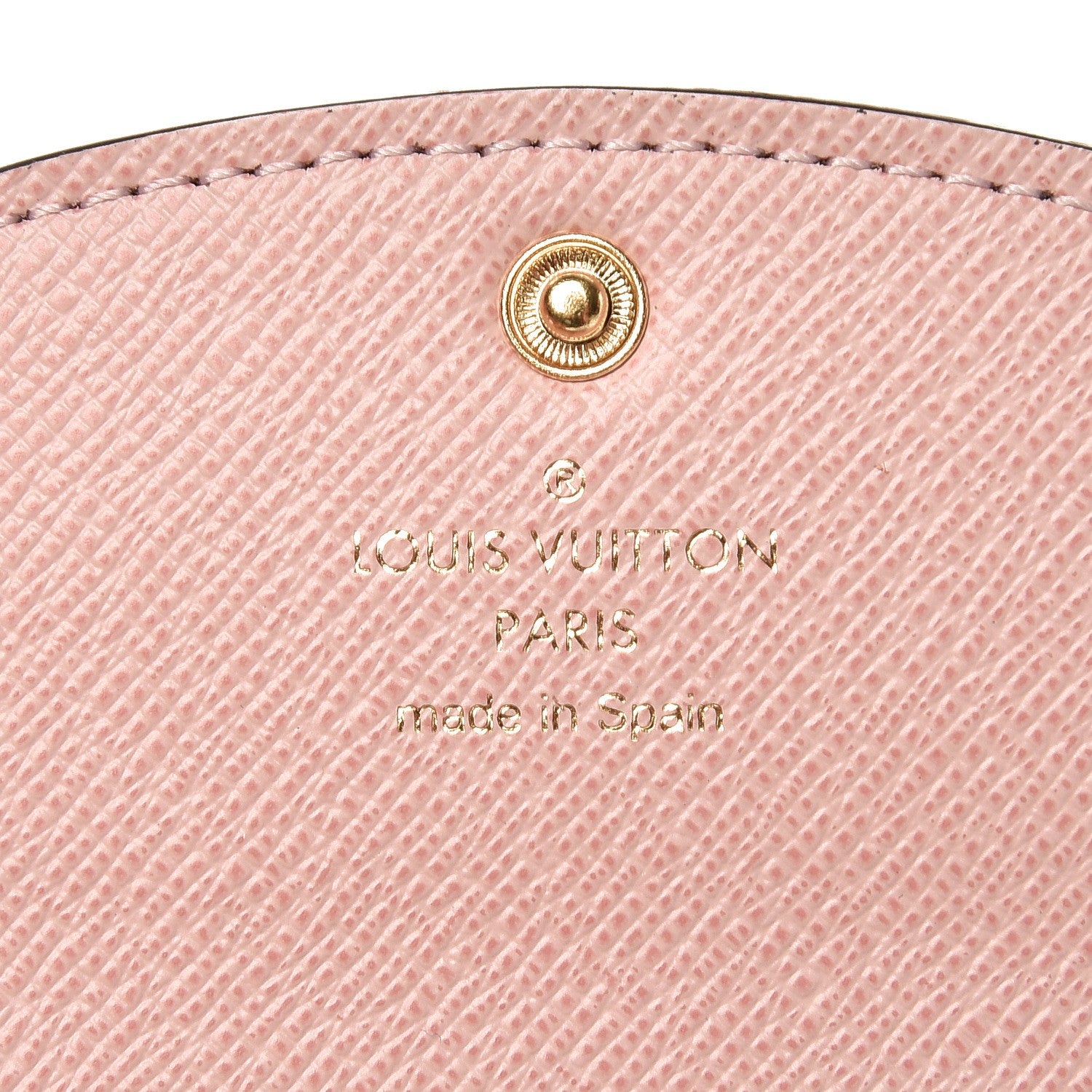 Louis Vuitton Damier Ebene Rosalie Coin Purse Rose Ballerine 6 of 8