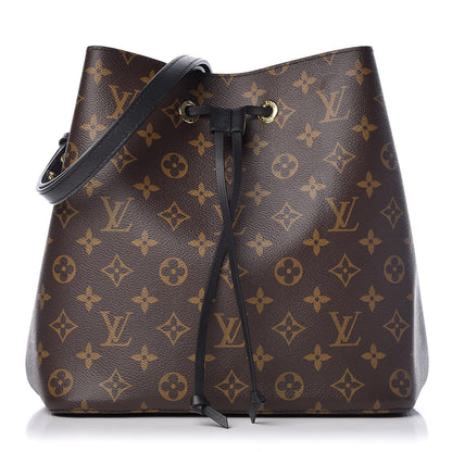 Louis Vuitton Monogram Neonoe MM Black 1 of 15