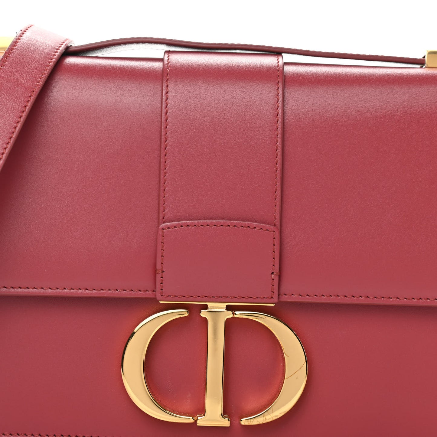 Calfskin 30 Montaigne Flap Bag Terre