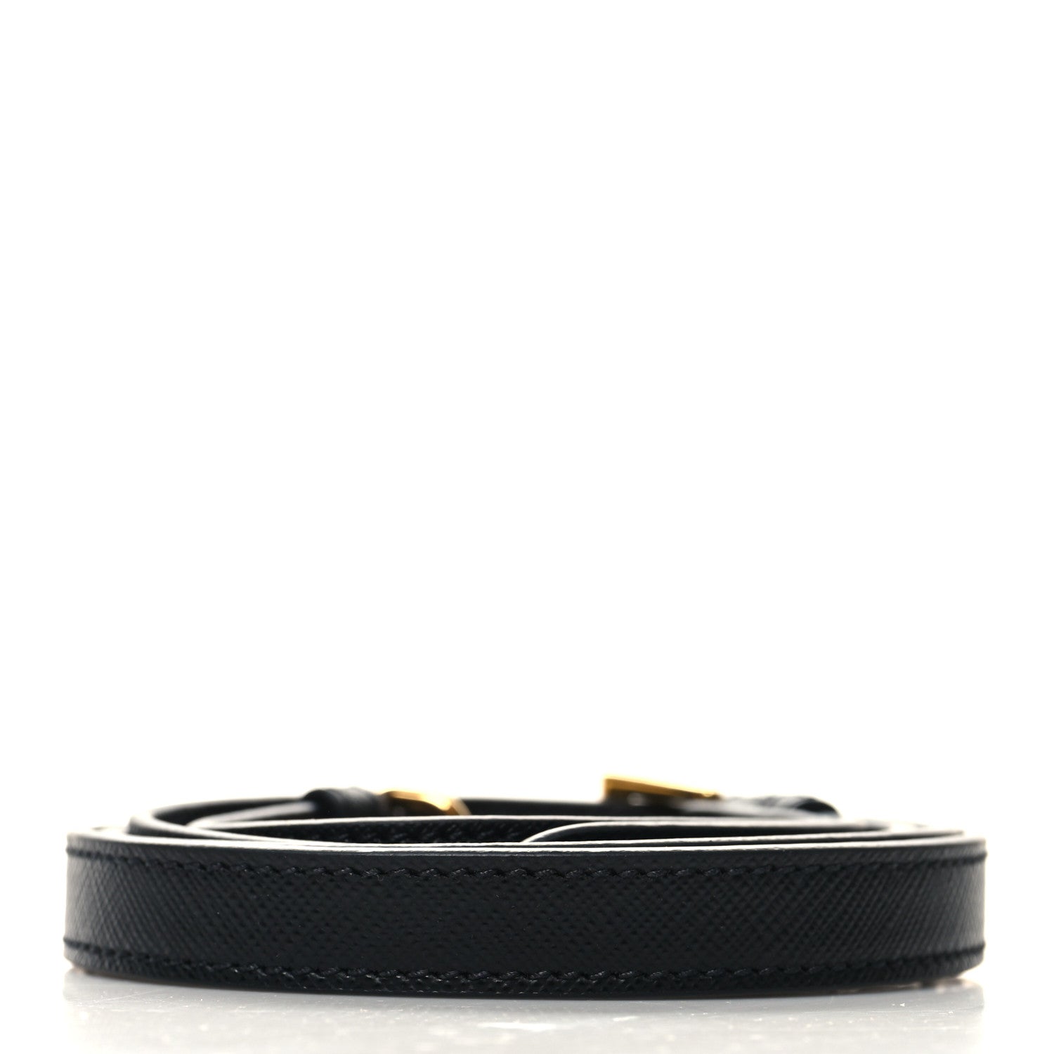 Prada Saffiano Shoulder Strap Black 2 of 4