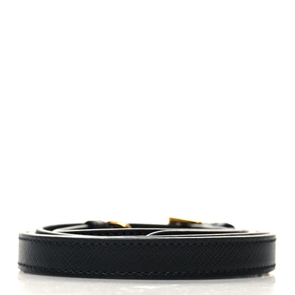 Prada Saffiano Shoulder Strap Black 2 of 4