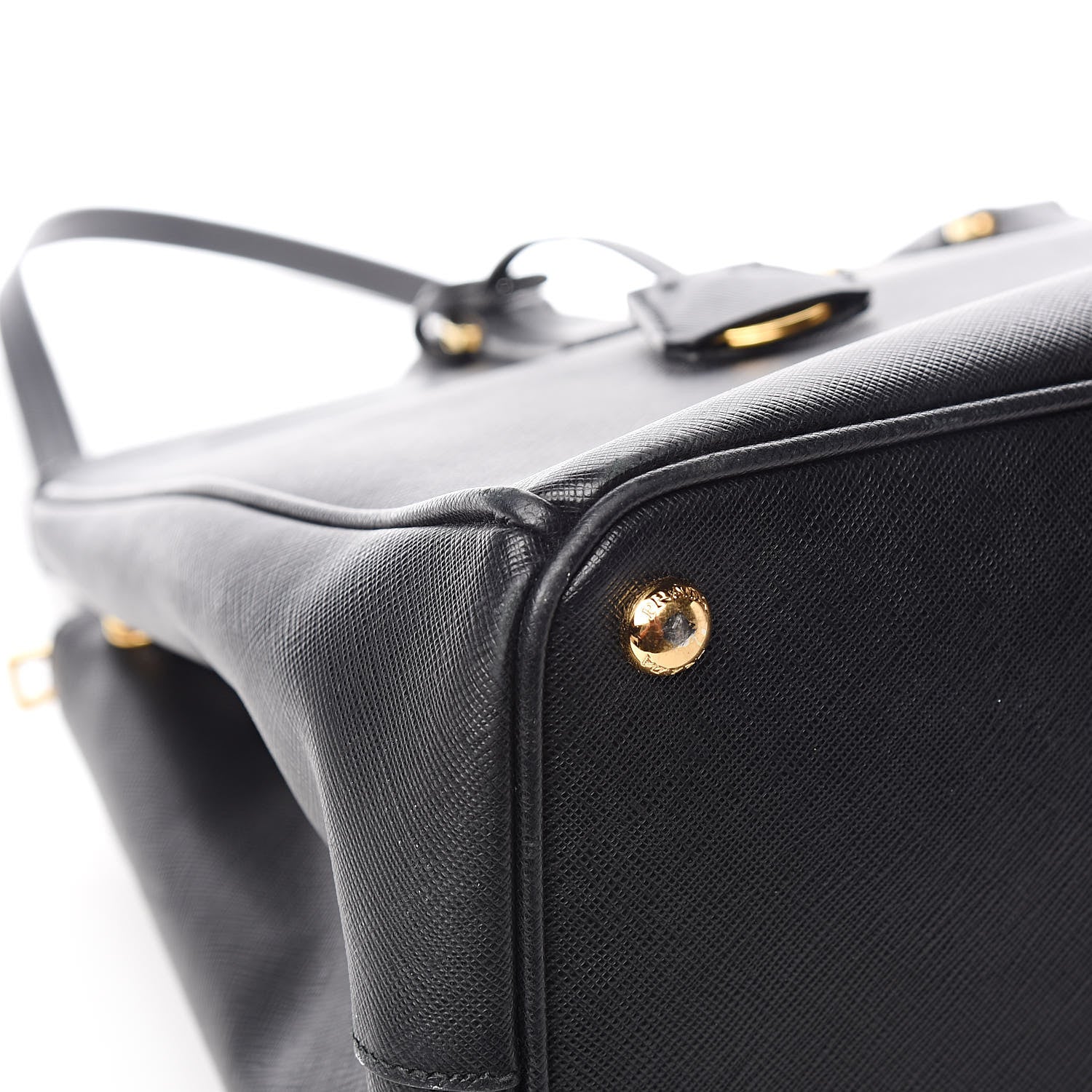 Prada Saffiano Large Galleria Double Zip Tote Black 10 of 16