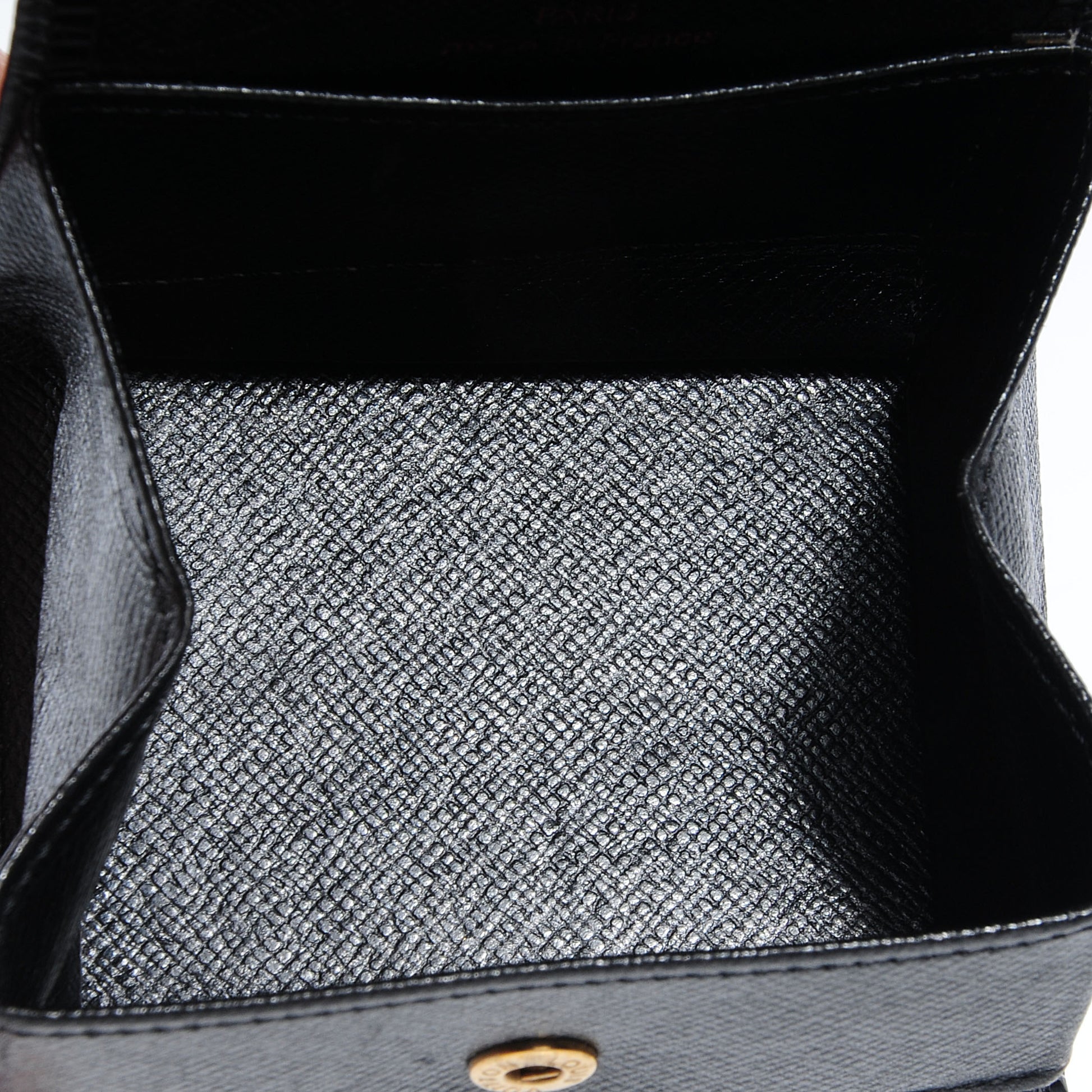 Louis Vuitton Epi Porte-Monnaie Boite Coin Purse Black 5 of 7