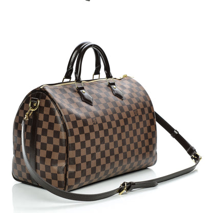 Louis Vuitton Damier Ebene Speedy Bandouliere 35 3 of 7