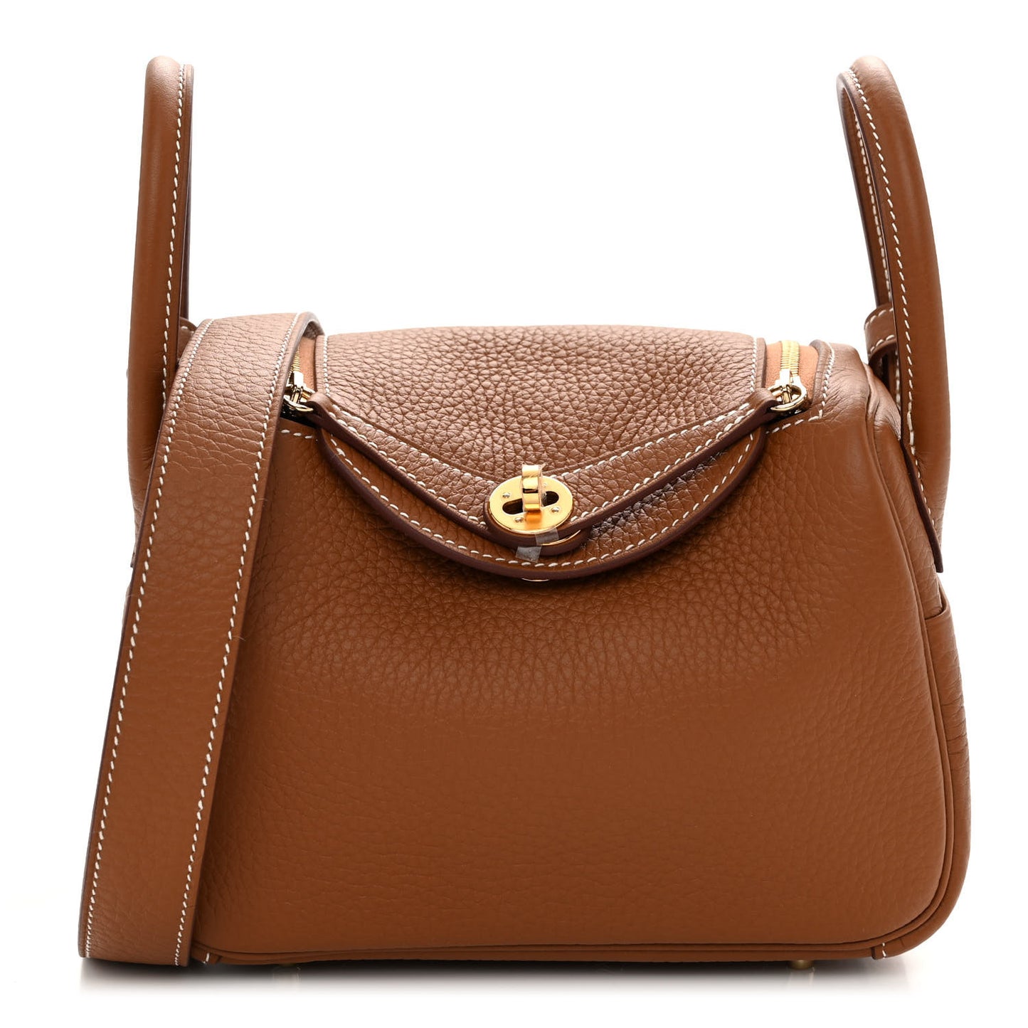 Taurillon Clemence Mini Lindy 20 Gold