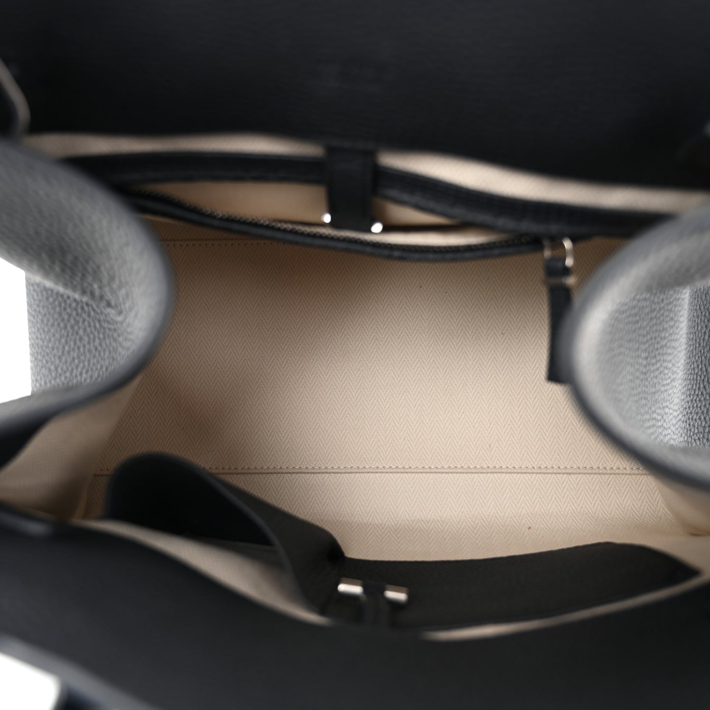 Matte Grained Calfskin Soft Margaux 12 Dark Navy