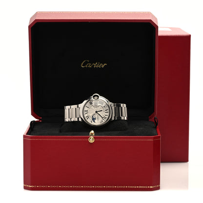 Cartier Stainless Steel 37mm Ballon Bleu De Cartier Moonphase Automatic Watch 5 of 5
