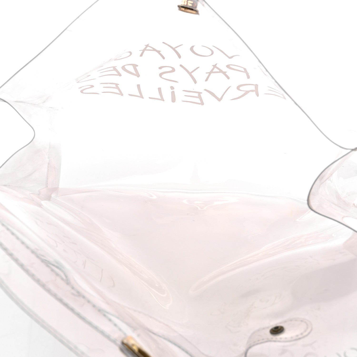 Hermes Vinyl Souvenir De L'Exposition Kelly Transparent 5 of 14