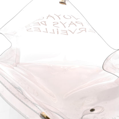 Hermes Vinyl Souvenir De L'Exposition Kelly Transparent 5 of 14
