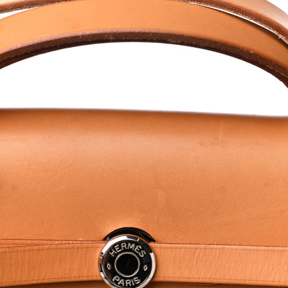 Hermes Toile Vache Calfskin Herbag 39 MM Natural 10 of 13