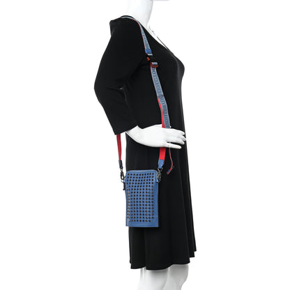 Christian Louboutin Empire Calfskin Spikes Loubilab Clutch Jeans 2 of 10