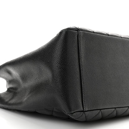 Chanel Caviar Quilted Grand Shopping Tote GST Black 9 of 11