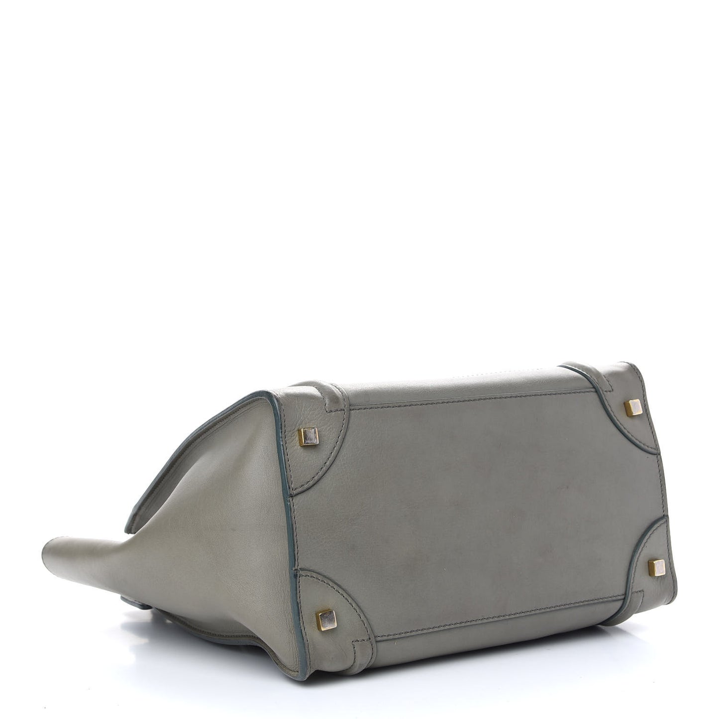 Smooth Calfskin Mini Luggage Grey