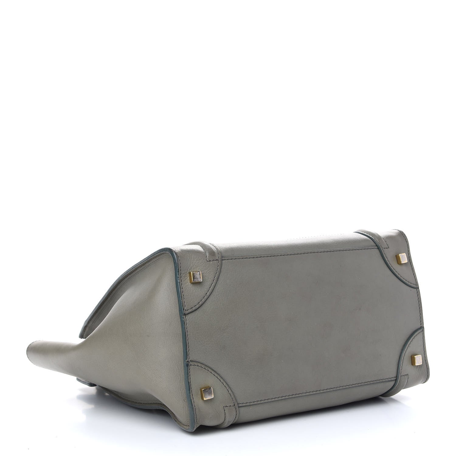 Celine Smooth Calfskin Mini Luggage Grey 5 of 14