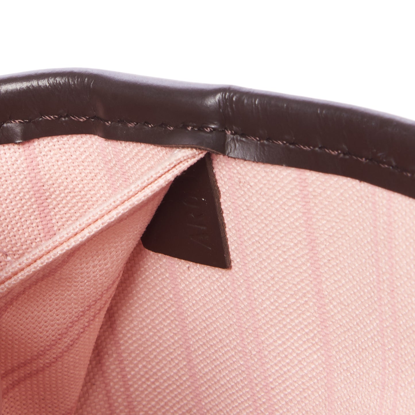 Damier Ebene Neo Neverfull MM Rose Ballerine