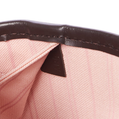 Louis Vuitton Damier Ebene Neo Neverfull MM Rose Ballerine 8 of 8