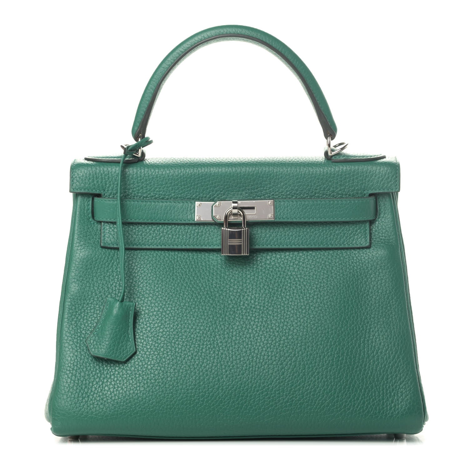 Hermes Taurillon Clemence Kelly Retourne 28 Vert Vertigo 1 of 9