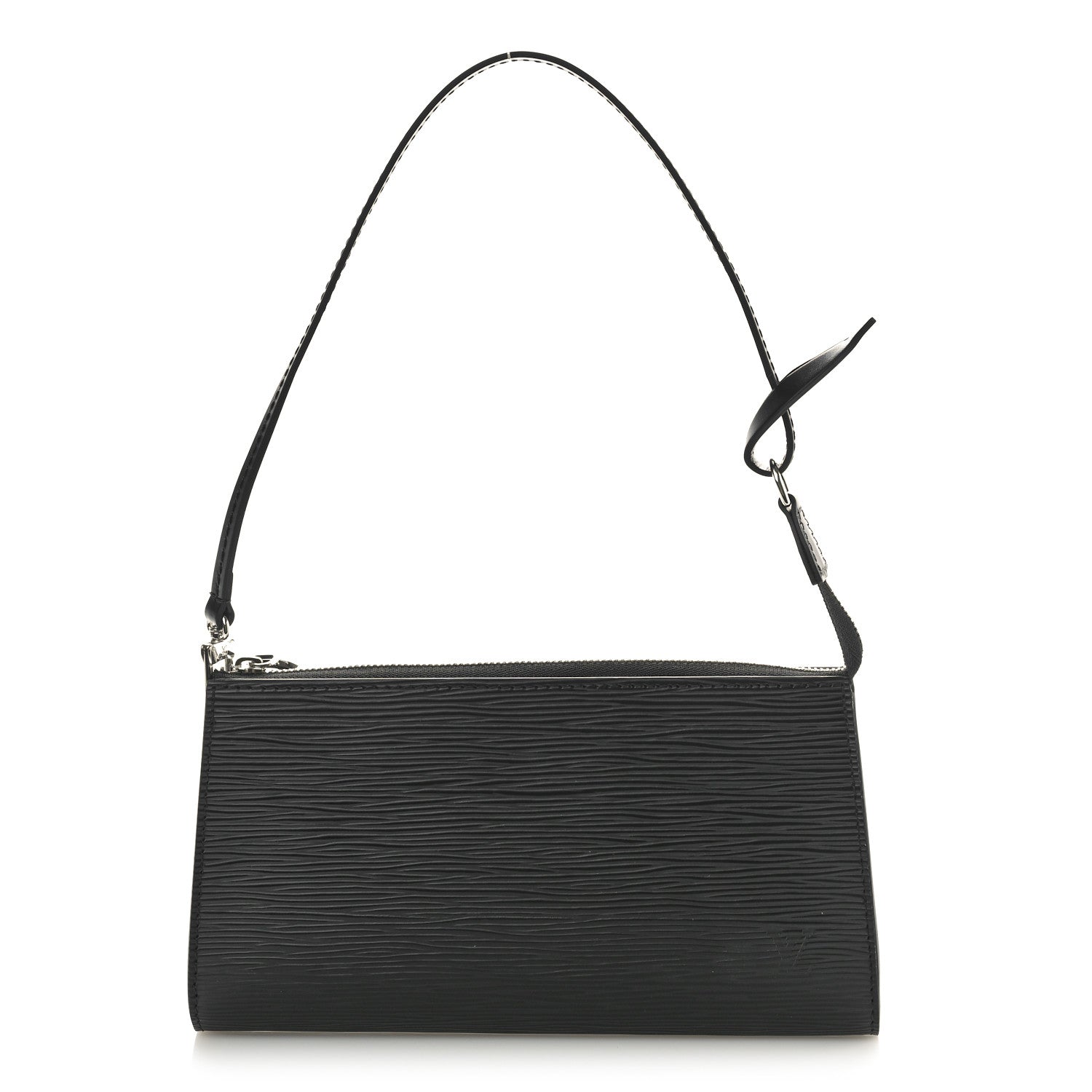 Louis Vuitton Epi Pochette Accessories 24 Black 1 of 9