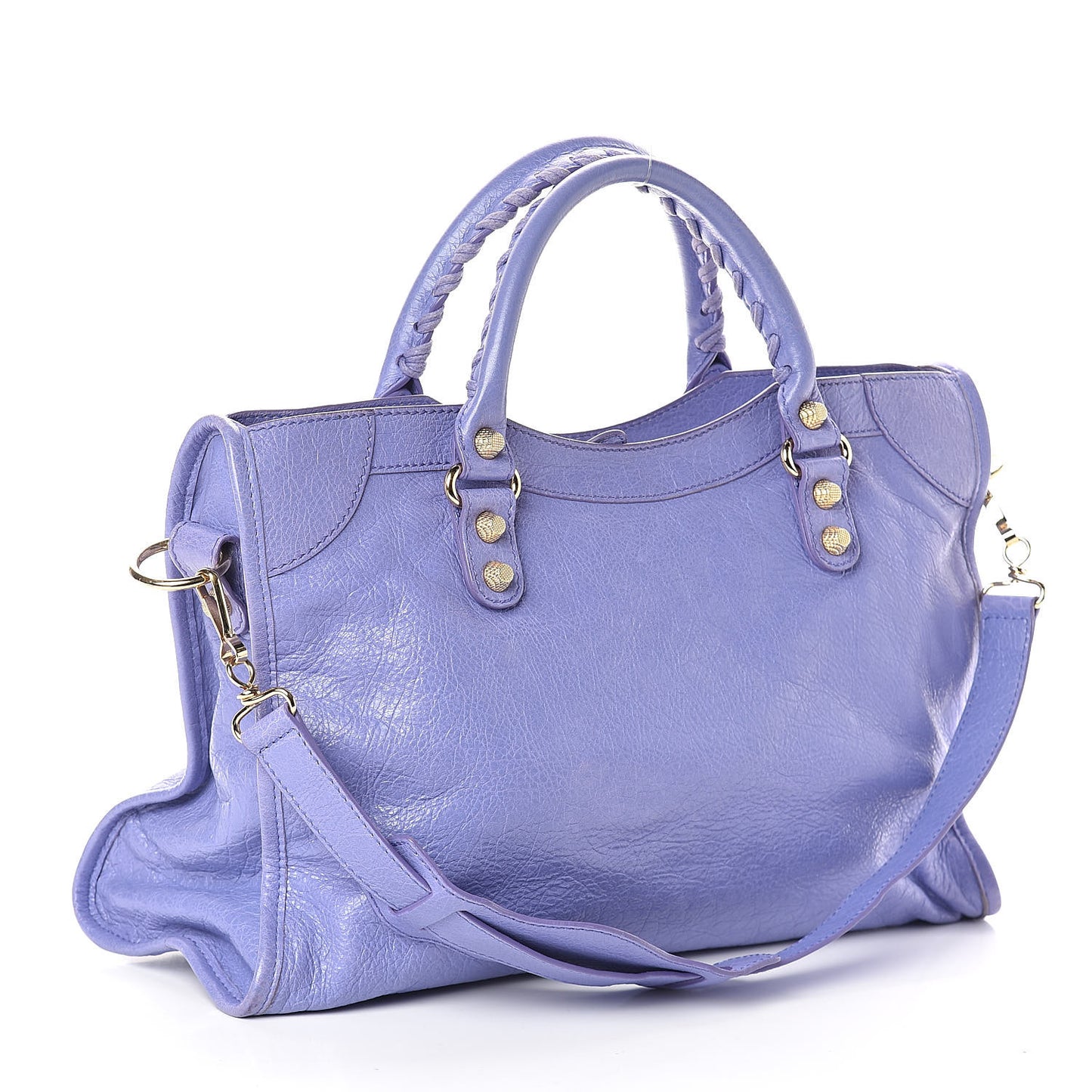 Agneau Giant 12 Gold Hardware City Mauve Light Mauve