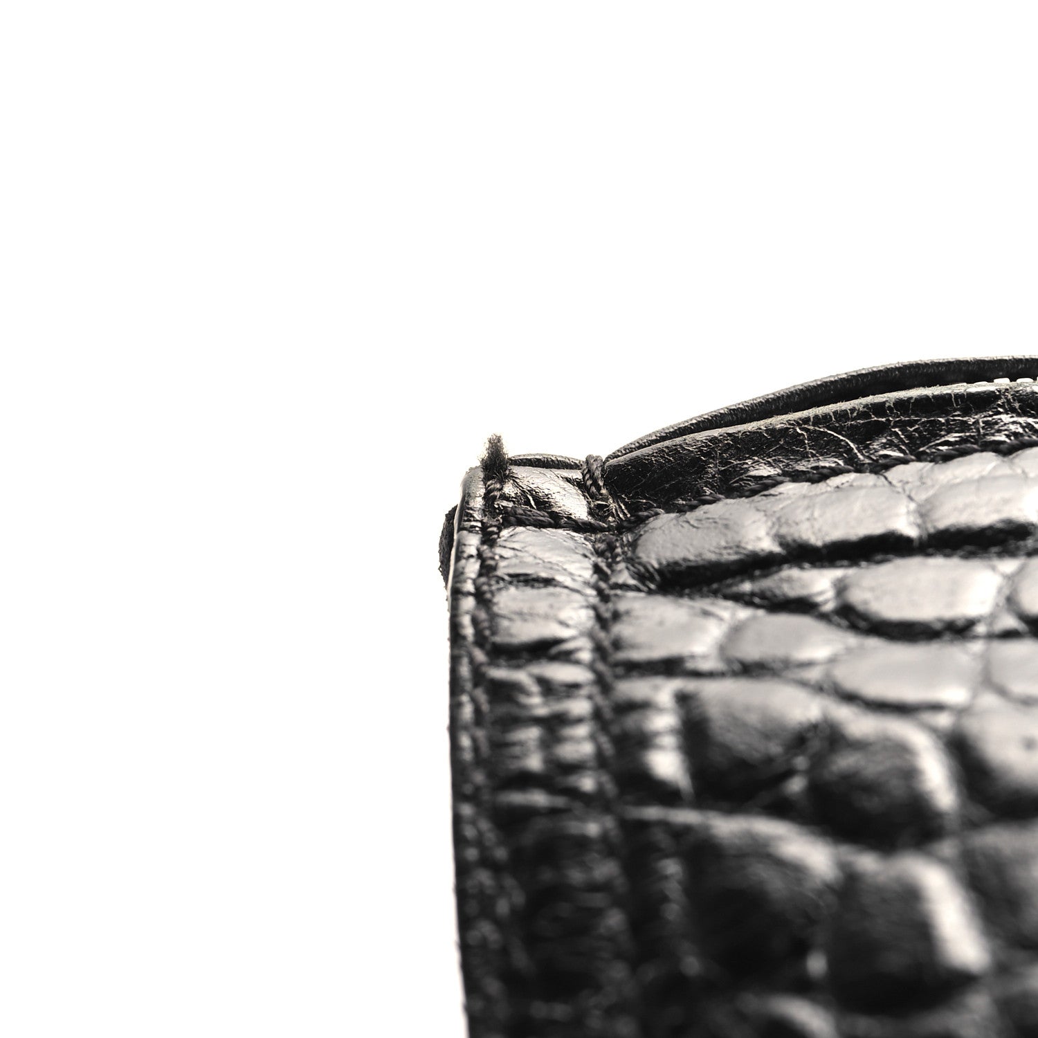 Givenchy Calfskin Crocodile Embossed Medium Pandora Black 13 of 13