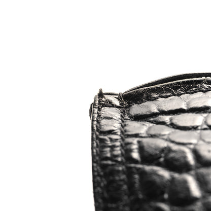 Givenchy Calfskin Crocodile Embossed Medium Pandora Black 13 of 13