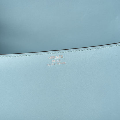 Hermes Veau Tadelakt Cherche Midi 18 Bleu Atoll 6 of 9