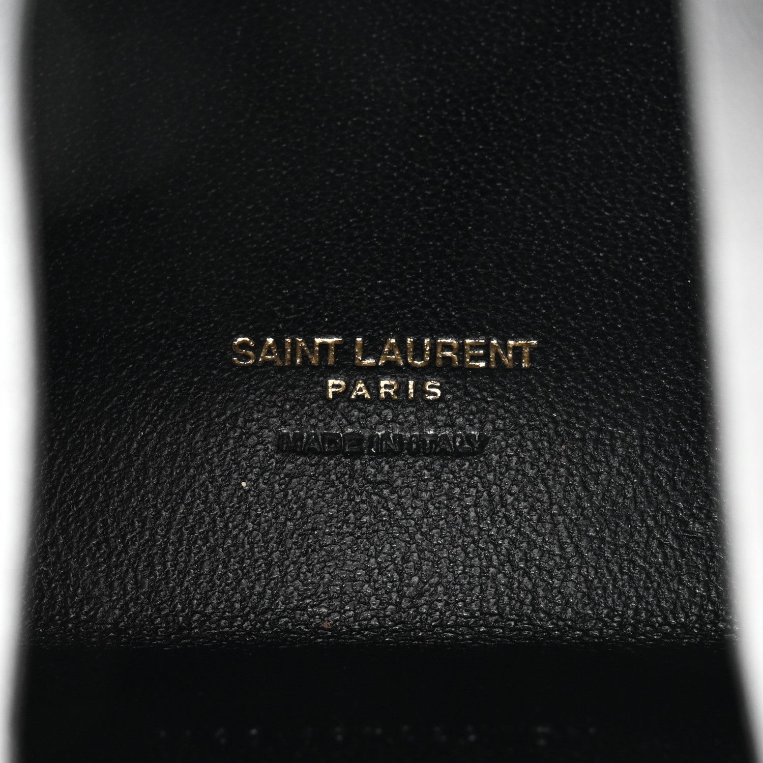 Saint Laurent Patent Pyramid Clutch Black 7 of 10