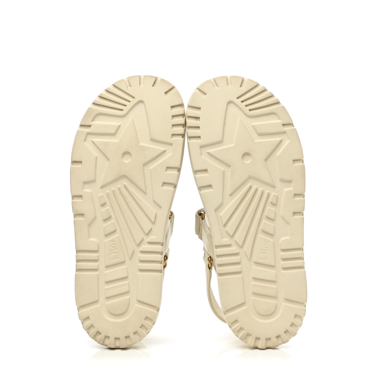 Christian Dior Lambskin Dioract 10mm Sandals 39 Off White 5 of 10