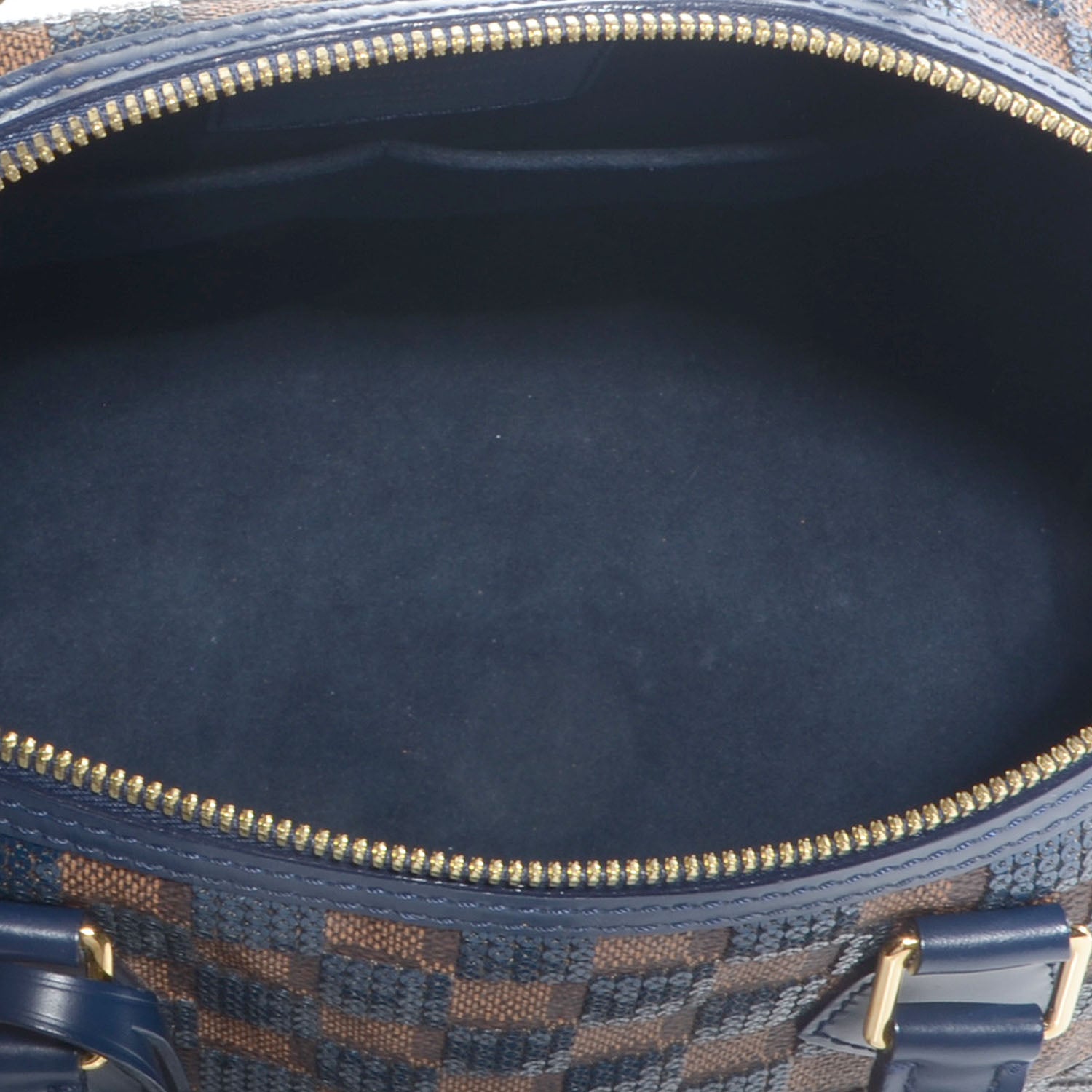 Louis Vuitton Damier Paillettes Speedy 30 Blue 6 of 8