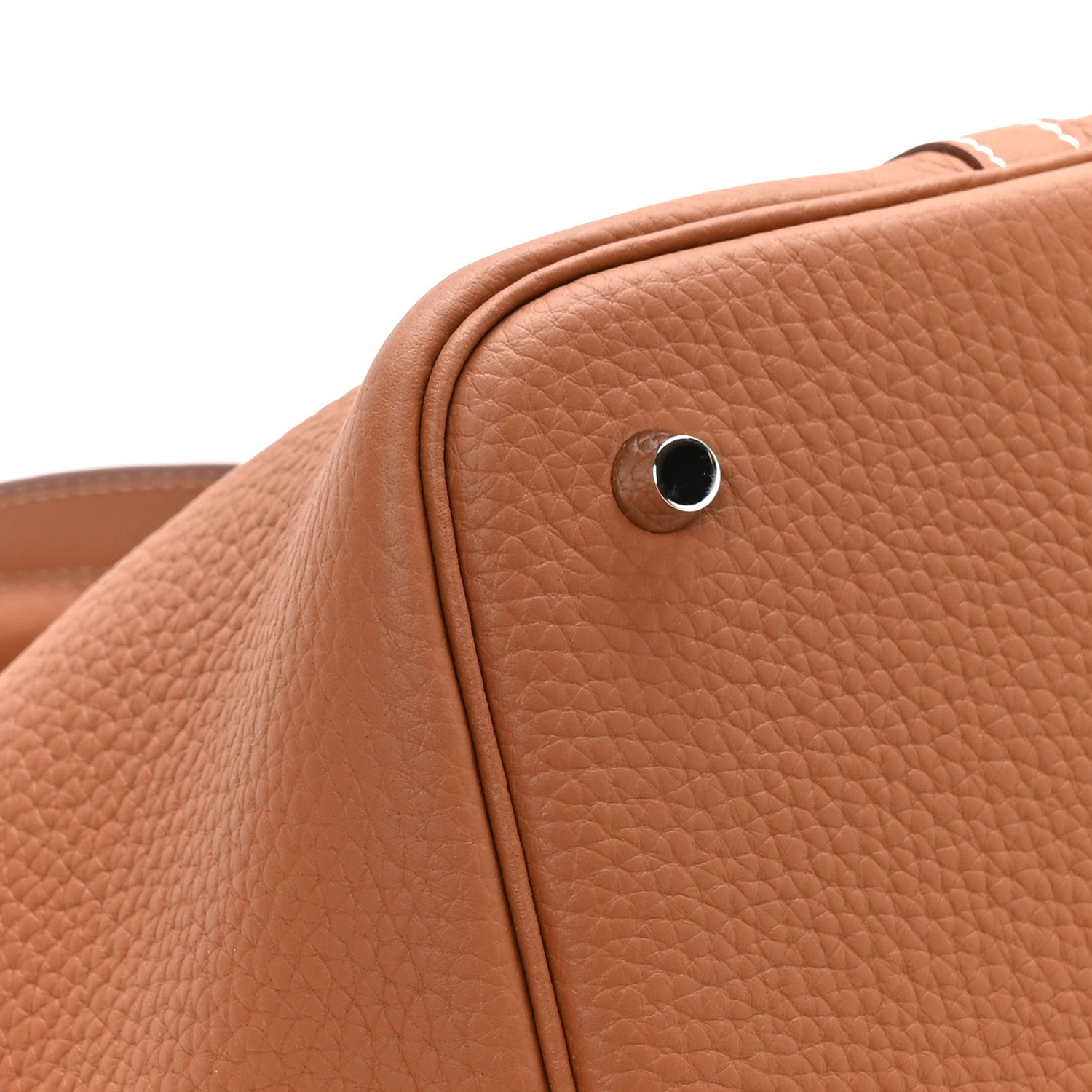Hermes Taurillon Clemence Picotin Lock 22 MM Gold 11 of 13