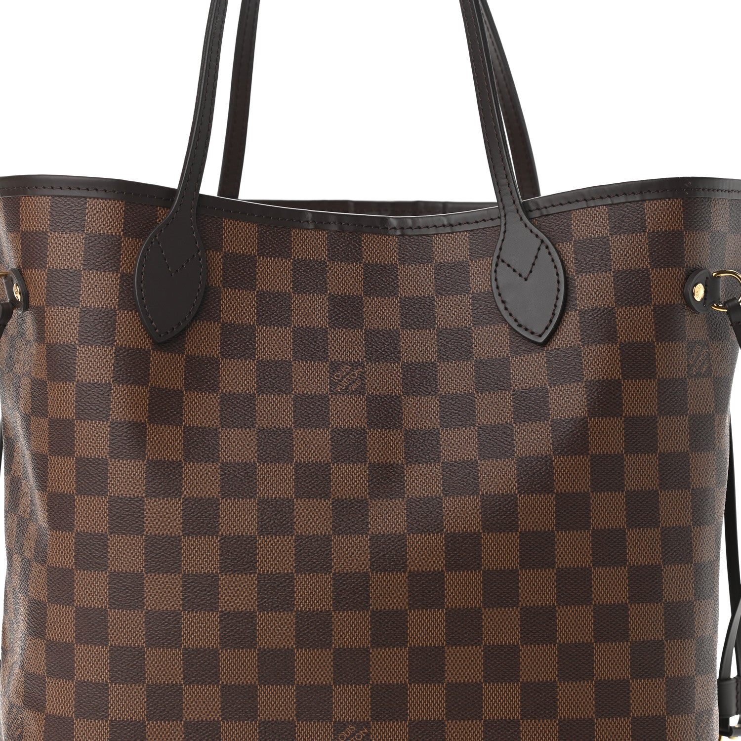 Louis Vuitton Damier Ebene Neo Neverfull MM Rose Ballerine 11 of 14