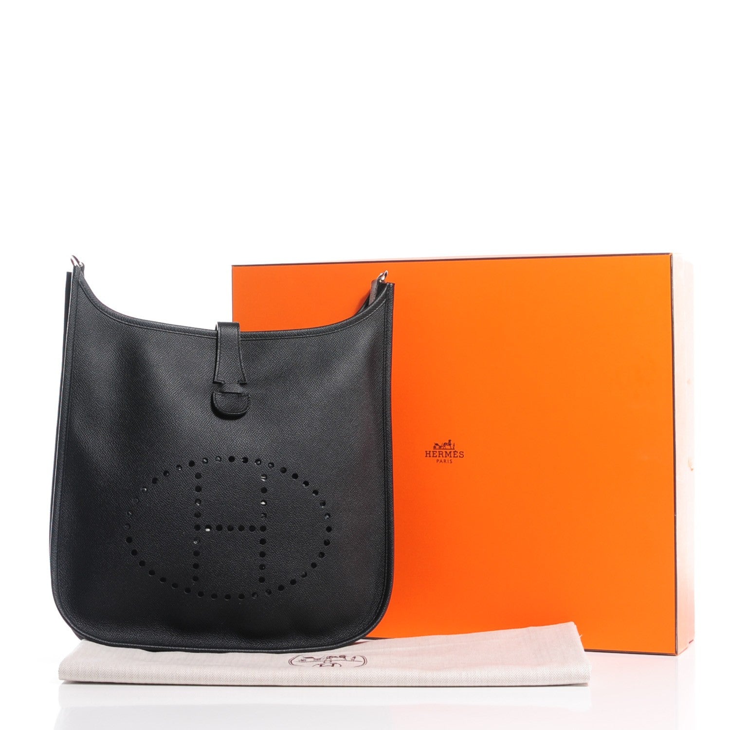 Hermes Epsom Evelyne III GM Black 7 of 15