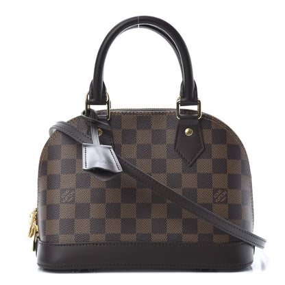 Louis Vuitton Damier Ebene Alma BB 1 of 10