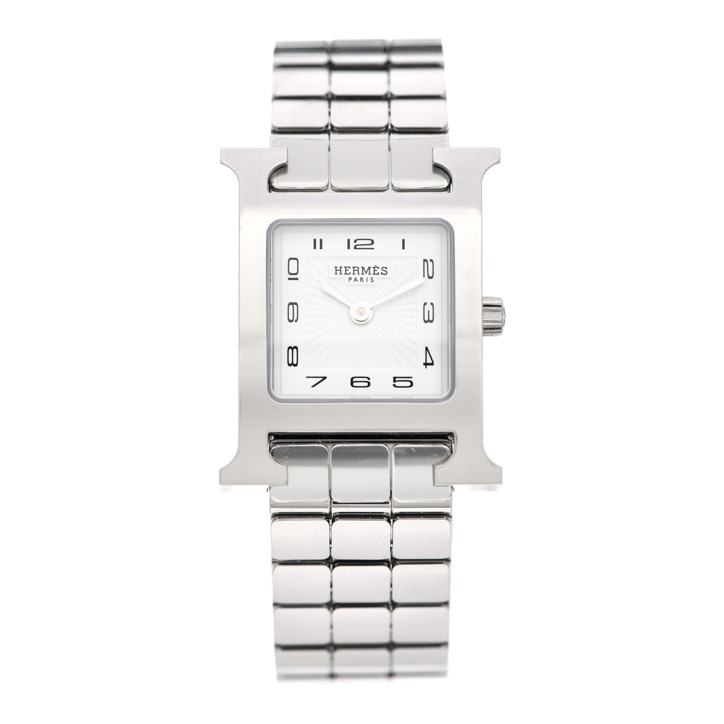 Stainless Steel 21mm Heure H Hour Quartz Watch