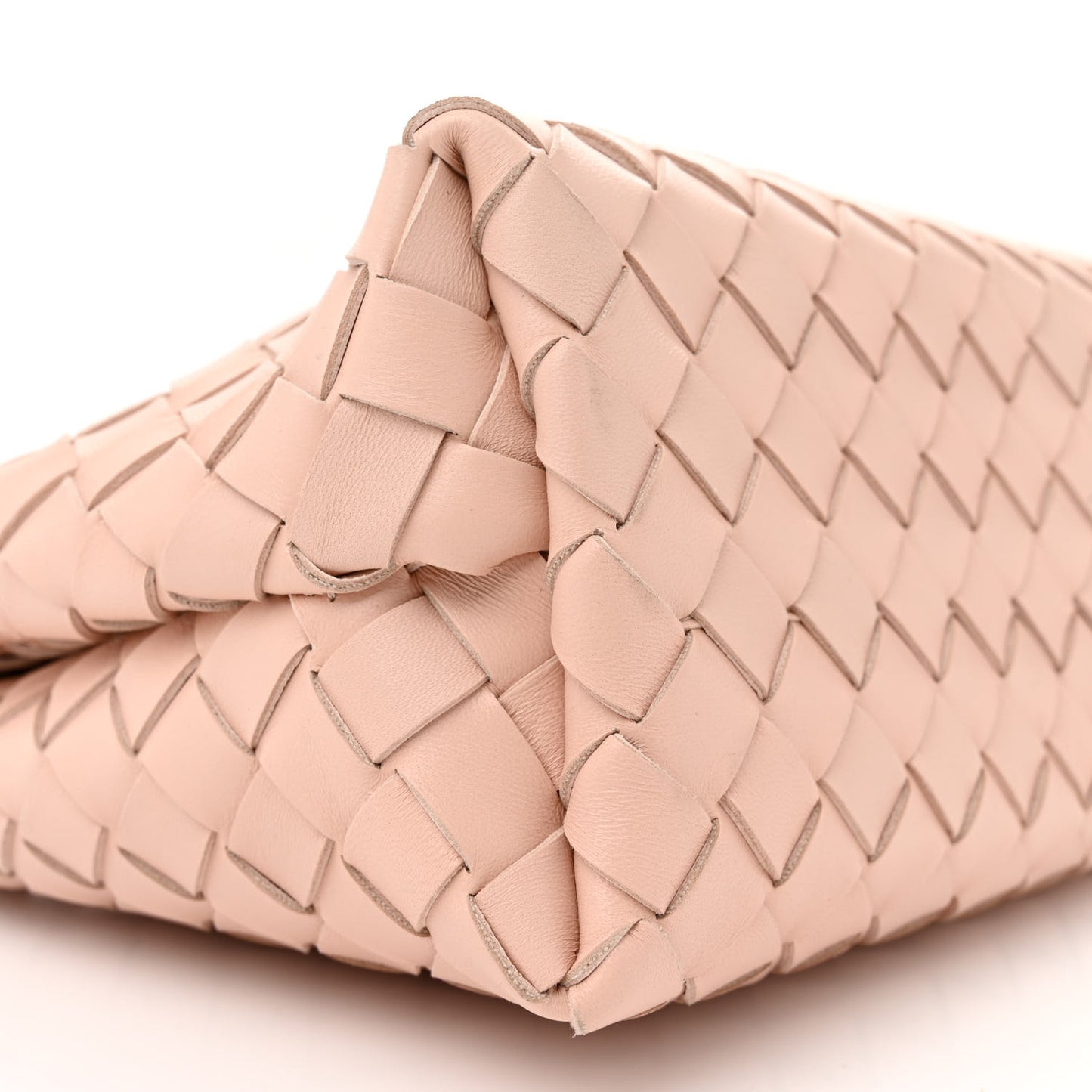 Nappa Intrecciato Small Andiamo Shoulder Bag Nude