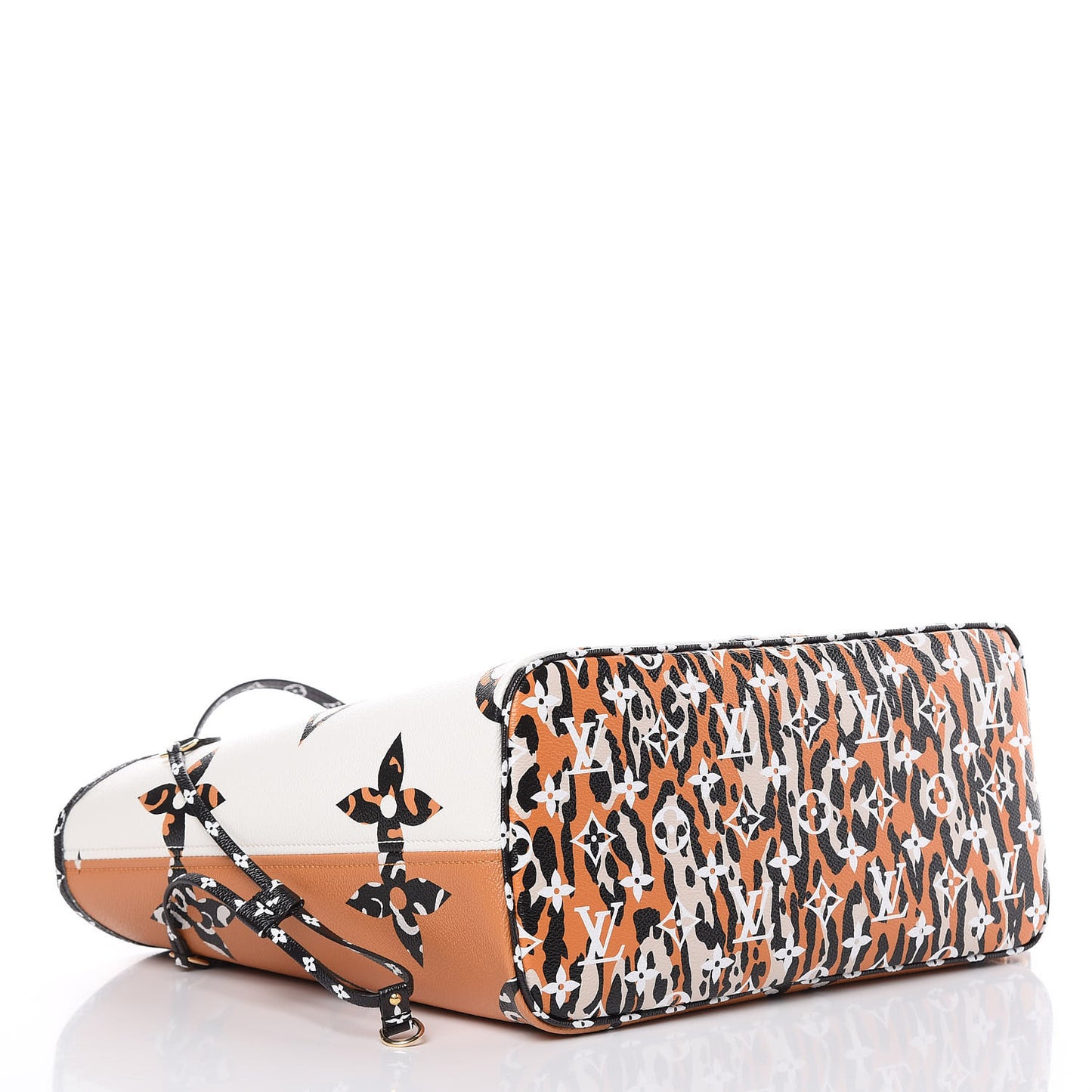 Monogram Giant Jungle Neverfull MM Ivory