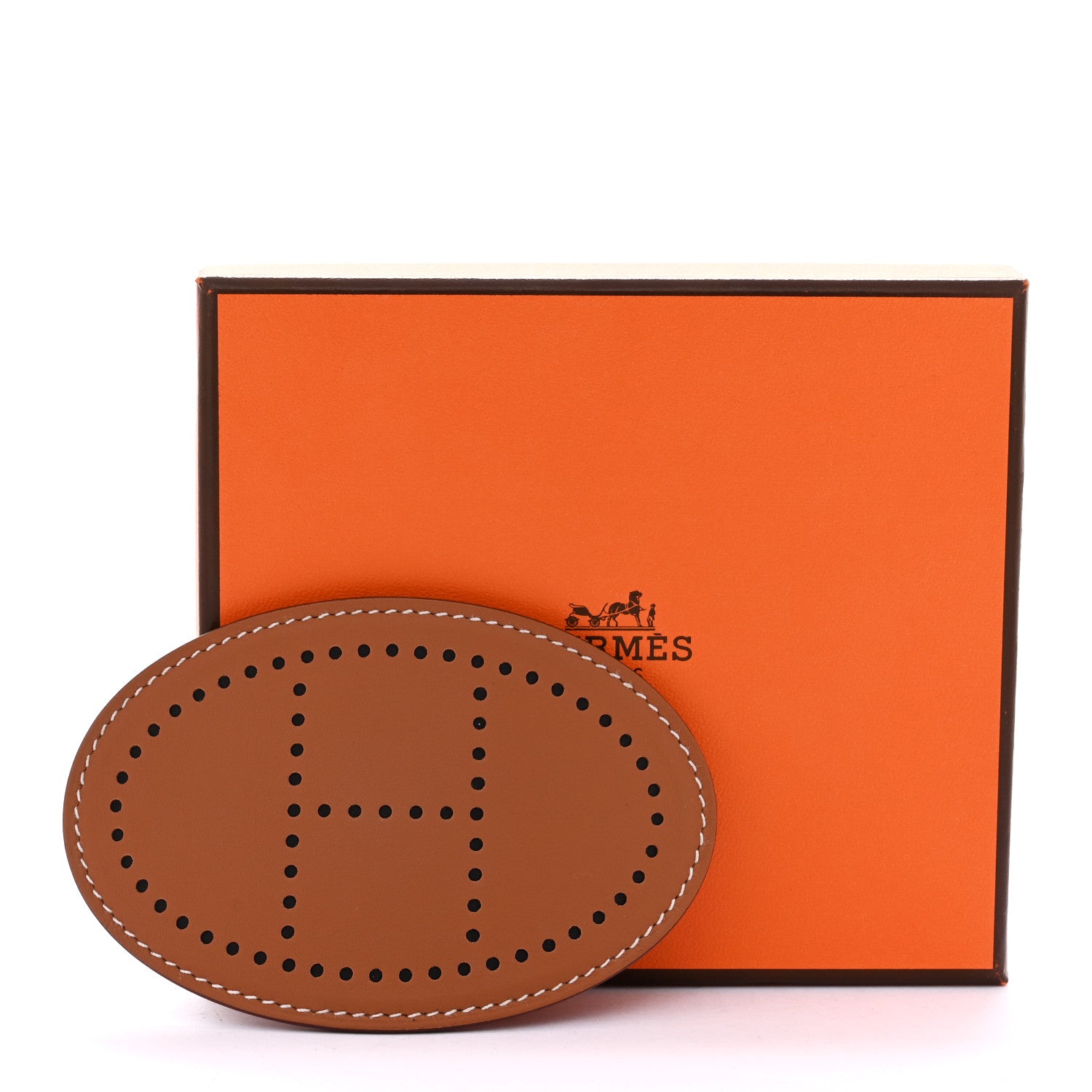 Hermes Swift Perforated Evelyne PM Hair Clip Gold 6 of 6