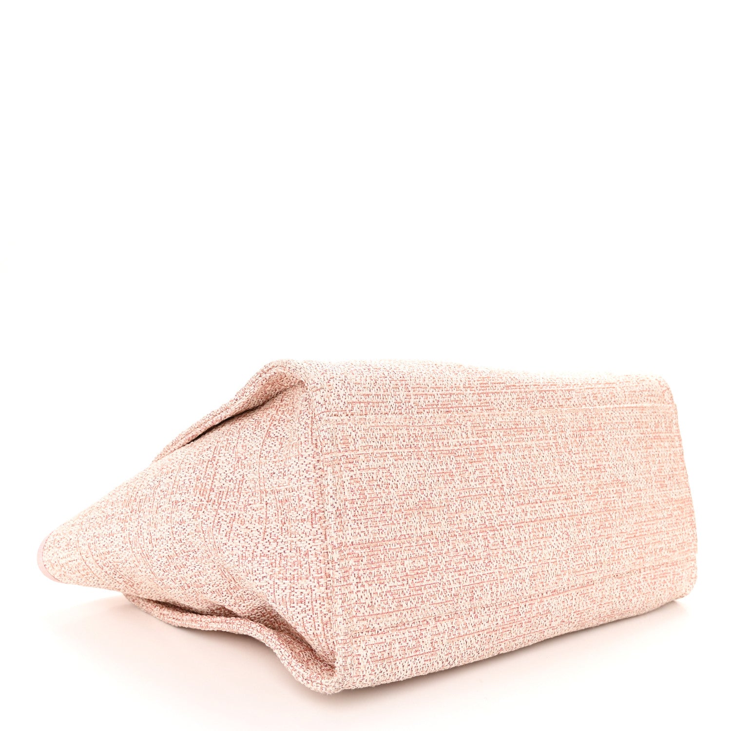 Chanel Lurex Boucle Deauville Medium Tote Pink 4 of 10