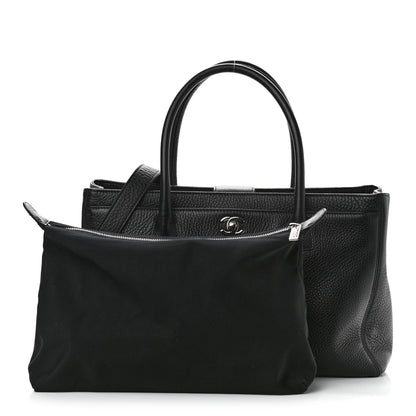 Chanel Calfskin Cerf Executive Shopper Tote Black 1 of 10