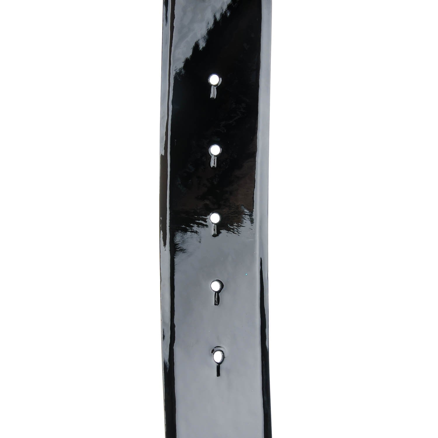 Chanel Patent Gripoix Poured Glass Buckle Belt 85 34 Black 5 of 9
